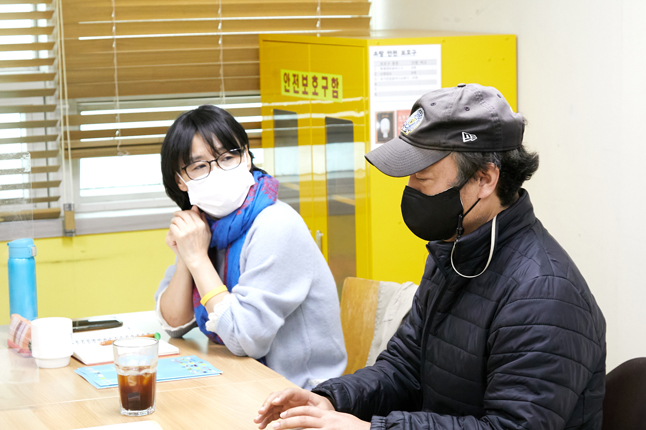 (왼쪽부터) 이남실, 서동일