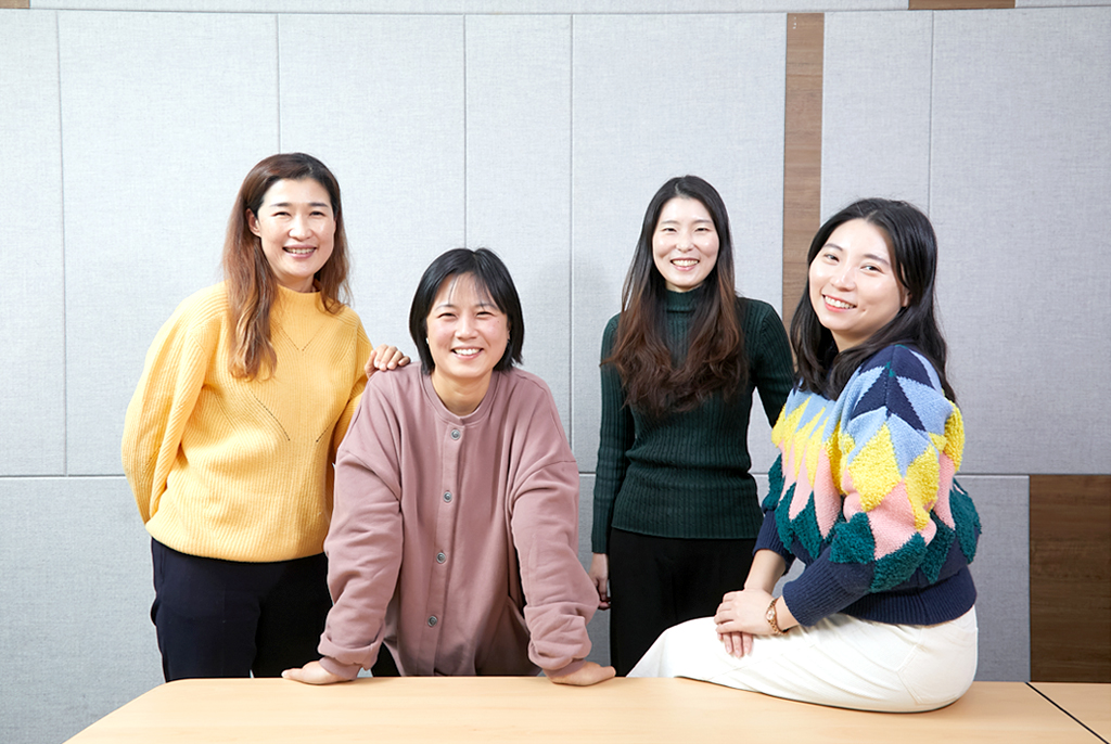 이경도 소화누리 팀장, 최선영 이음온라인 기획위원, 양민정 실로암시각장애인복지관 음악점역팀장, 송보민 강남장애인복지관 가족문화팀장